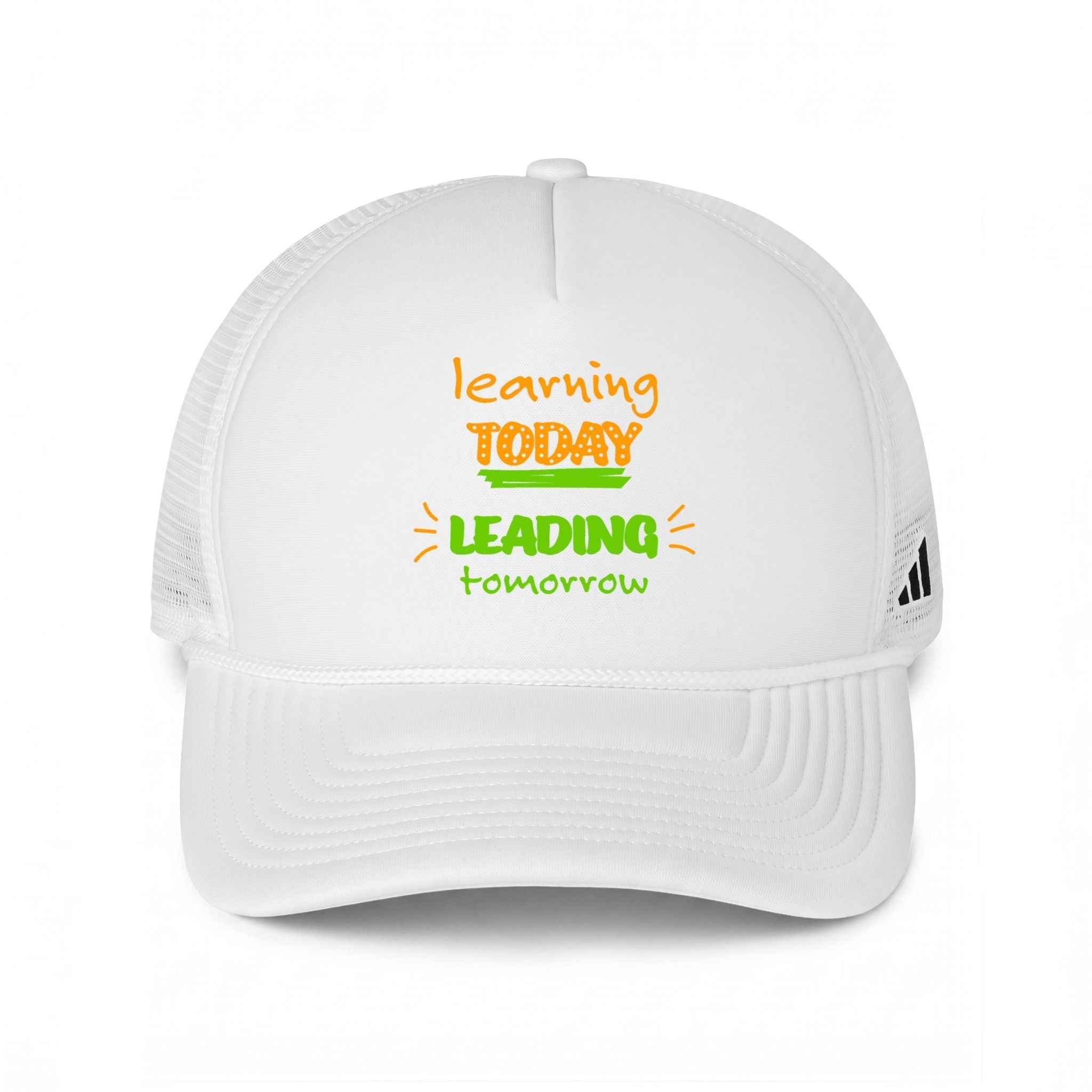 Learning Today, Leading Tomorrow - Premium Trucker Cap for Modern Leaders - Tulique