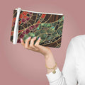 Stained Glass Mosaic Clutch for Elegant Fashion Statement - Tulique