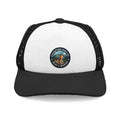 Dog hiking hat - Adventure Pups Foam Trucker Cap with dog patch