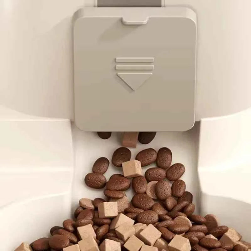 Pet large-capacity feeder integrated automatic water dispenser cat food bowl dog feeding bowl cat bowl dog bowl pet supplies