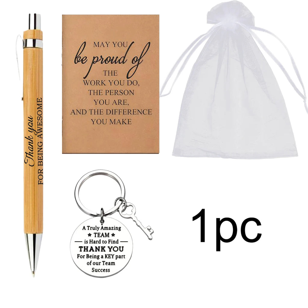 Premium Motivational Gift Set - Signature Pen & Gratitude Cards