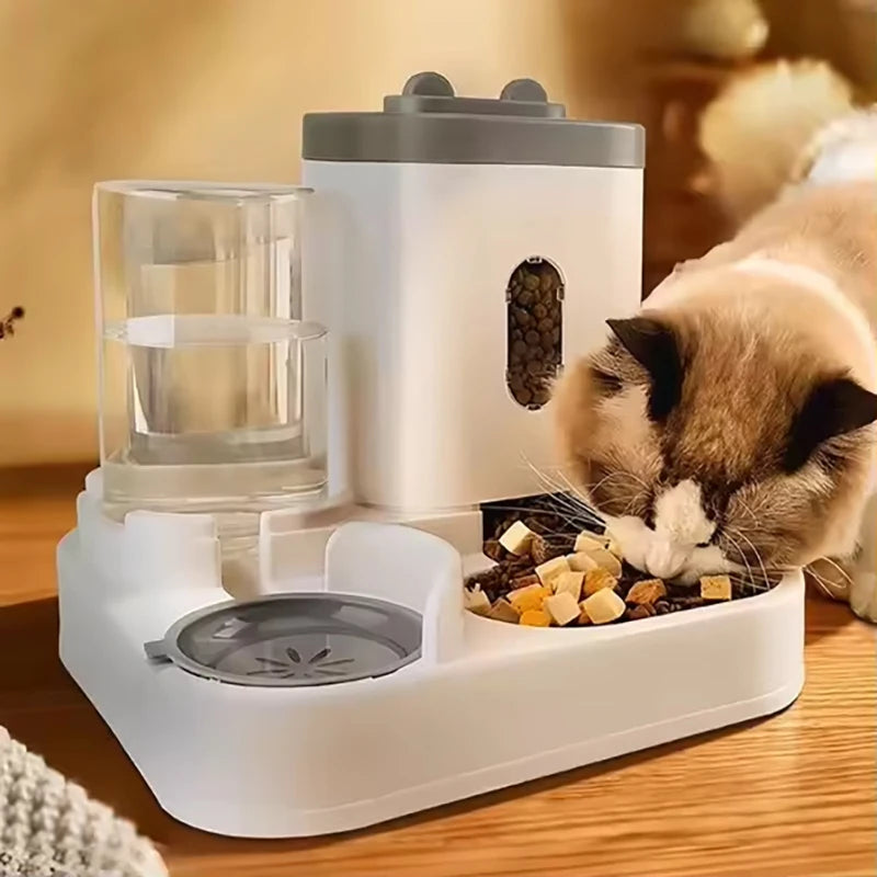 Premium Automatic Pet Feeder - Large Capacity & Water Dispenser