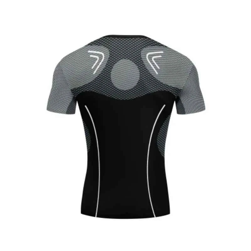 Premium Men's Arc Reactor Compression Shirt - Quick Dry Gym Tee
