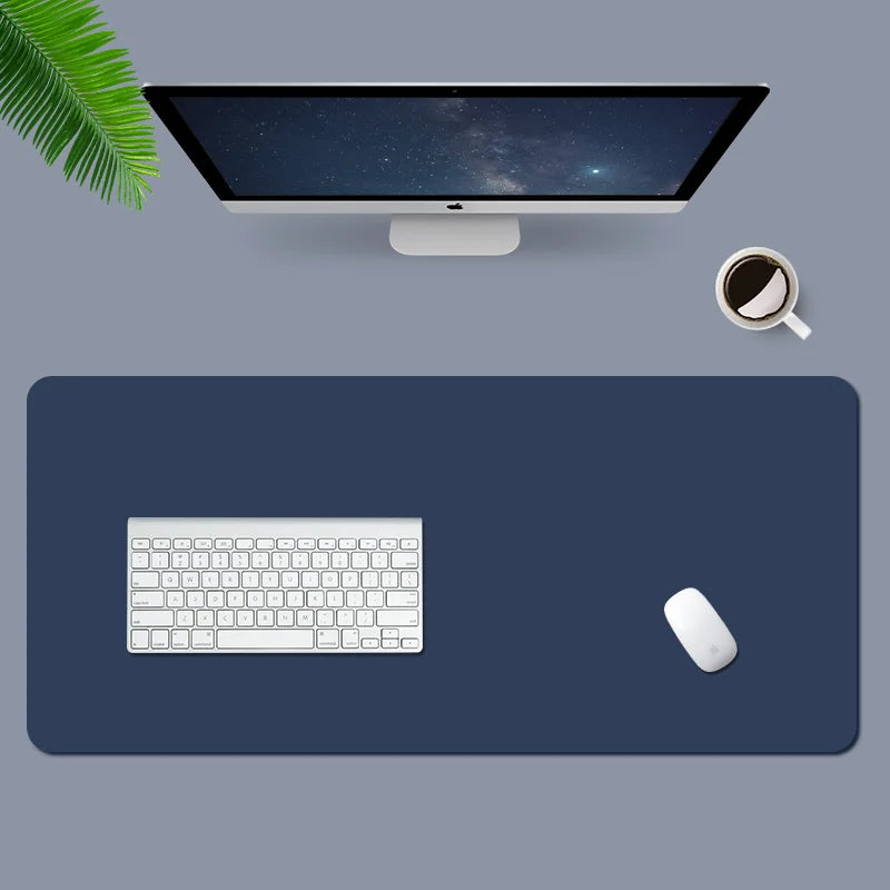 Premium Large Gaming Mouse Pad - Waterproof PU Leather Desk Mat