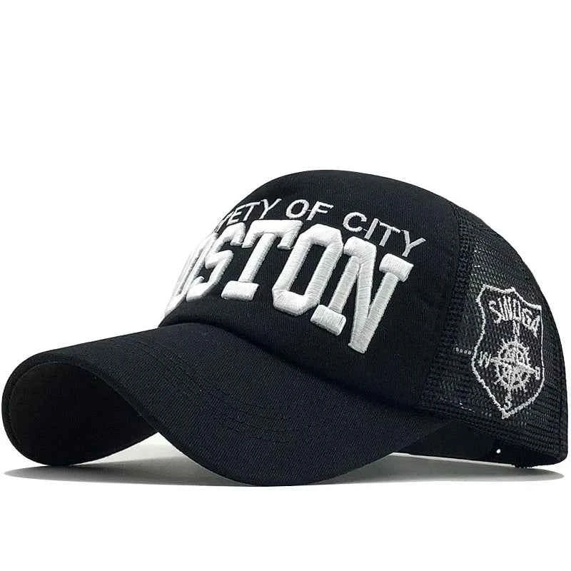 Premium 3D Embroidery Mesh Baseball Cap - Breathable Summer Snapback