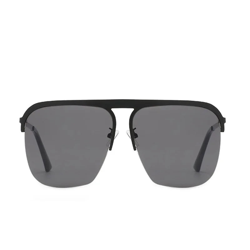 Luxury Oversized Square Sunglasses - UV400 Fashion Shades