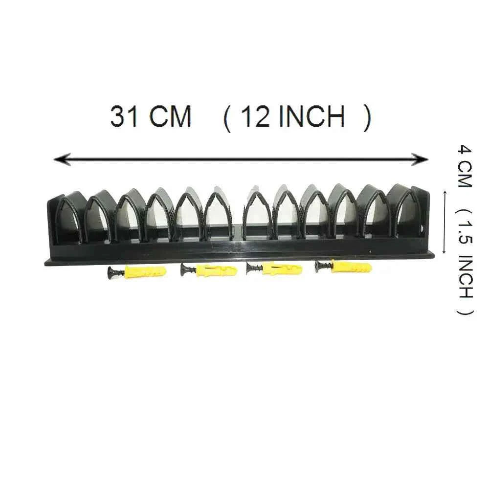 Premium Wand Stand Holder - 12-Rod Collection Display
