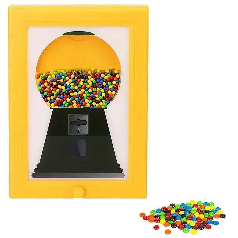 Wall-Mounted Candy Dispenser for Photos — Decorative Storage & Display Frame - Tulique