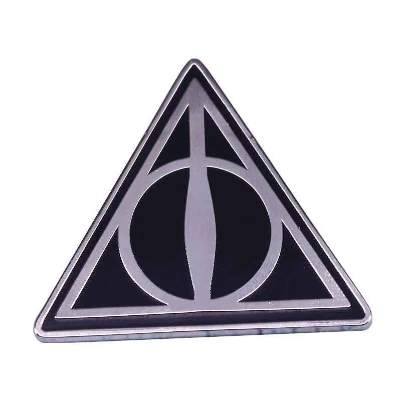 Deathly Hallows Lapel Pin - Premium Wizardry Series Brooch