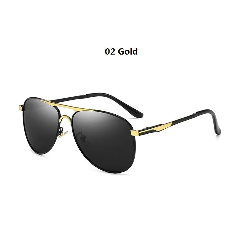 Luxury Pilot Sunglasses - UV Protection Metal Frame