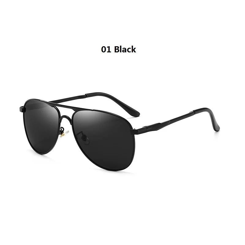 Luxury Pilot Sunglasses - UV Protection Metal Frame