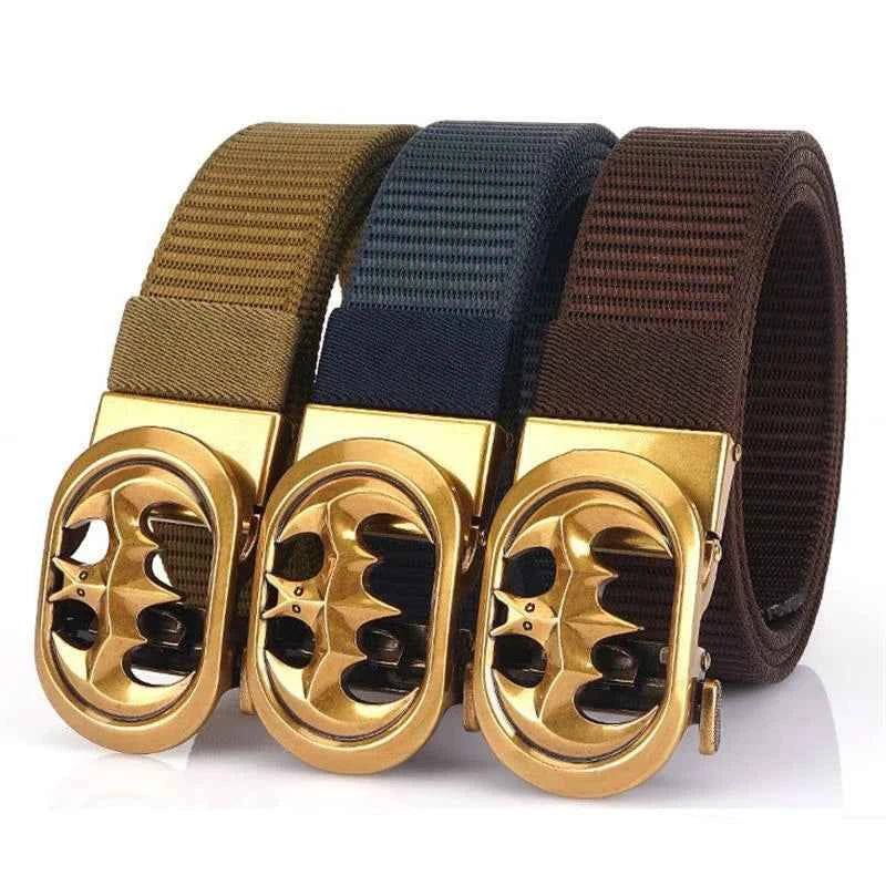 Luxury Nylon Tactical Belt with Automatic Buckle