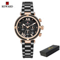 Premium Luxury Women's Quartz Watch - Waterproof & Elegant