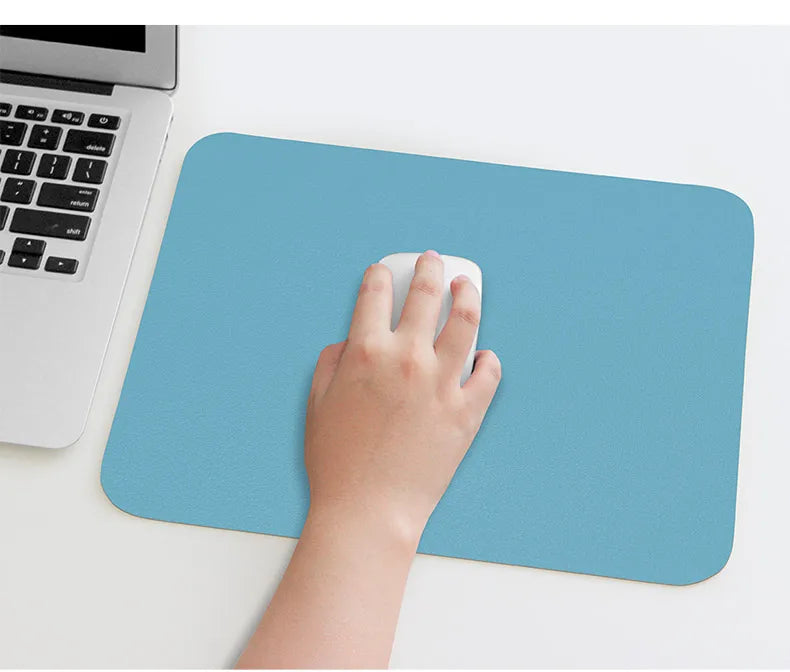 Premium Large Gaming Mouse Pad - Waterproof PU Leather Desk Mat