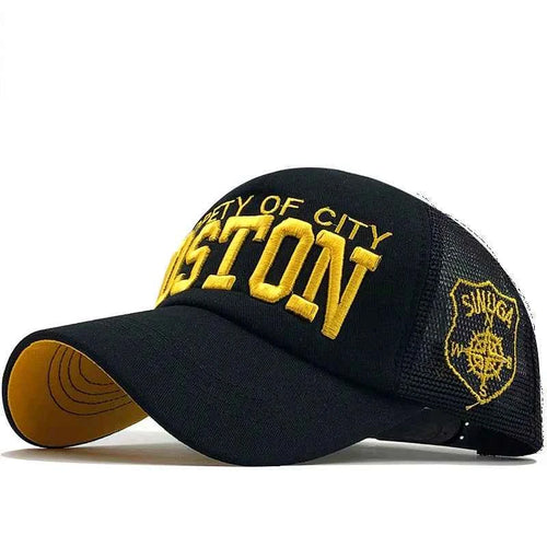 3D Embroidery Cotton Letter Men's Mesh Baseball Cap Women's Summer fishing Cap Gorra Hombre Snapback Caps Bone Dad Hat 56-60CM