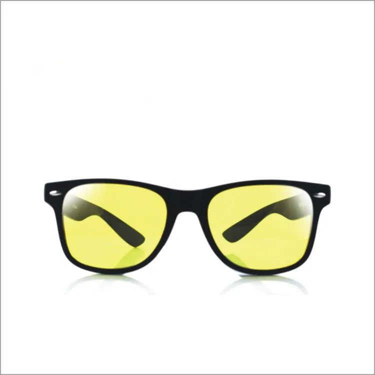 Premium Night Vision Driving Glasses - Anti-Glare Square Lenses