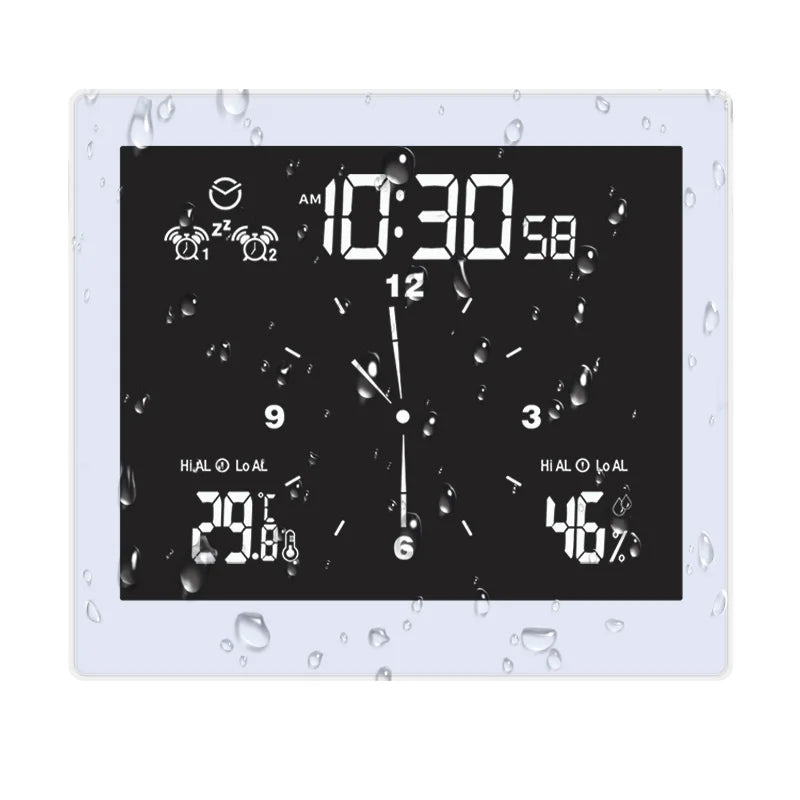 Waterproof Digital Clock with Timer - IP65 LED Display for Any Environment - Tulique