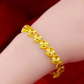 Elegant 18k Gold Bracelet for Women - Fine Chain & Link