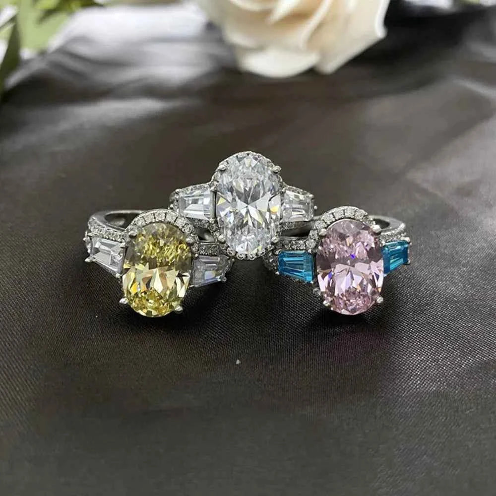 Platinum Pink Tourmaline Ring Oval Cut Pave Setting Women's Engagement Jewelry PT950 F1606