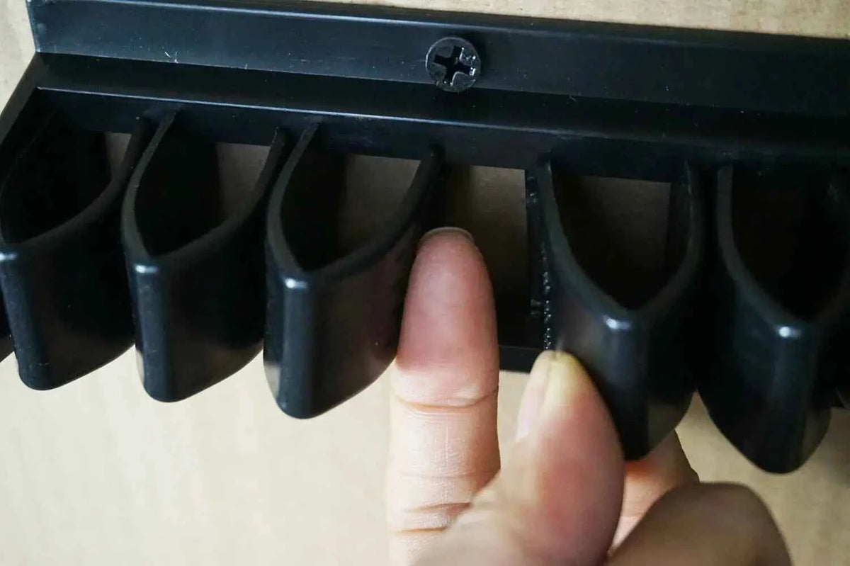 Premium Wand Stand Holder - 12-Rod Collection Display