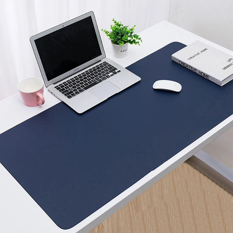 Premium Large Gaming Mouse Pad - Waterproof PU Leather Desk Mat