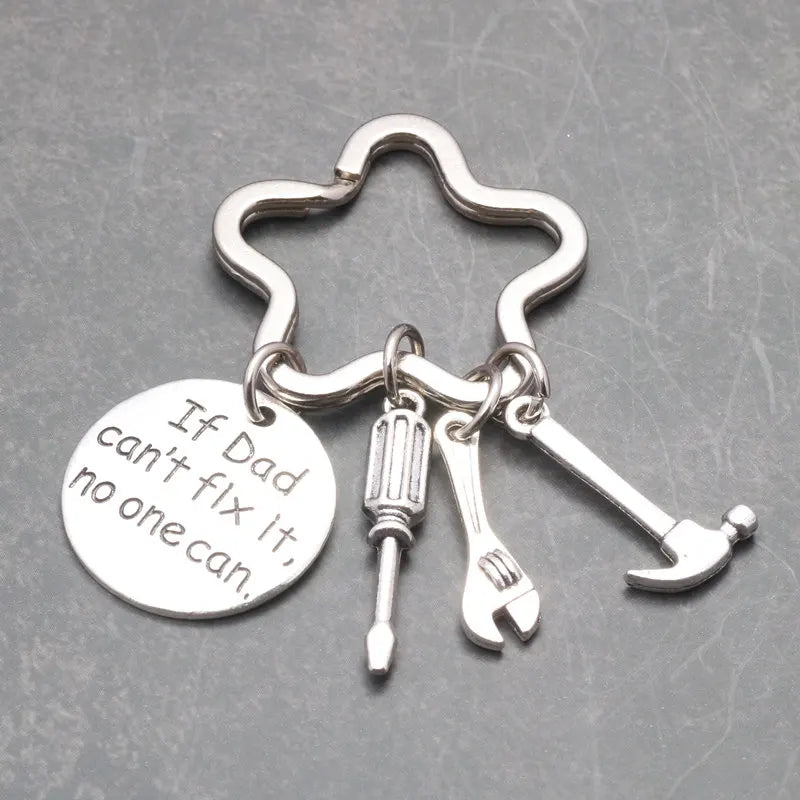 Premium Dad Tool Keychain - Fix It Master Gift