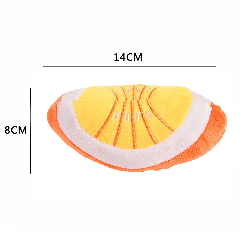 Premium Donut Pet Squeak Toy - Interactive & Durable Plush