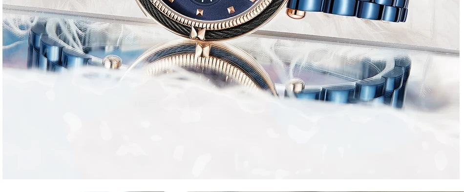 Premium Luxury Women's Quartz Watch - Waterproof & Elegant