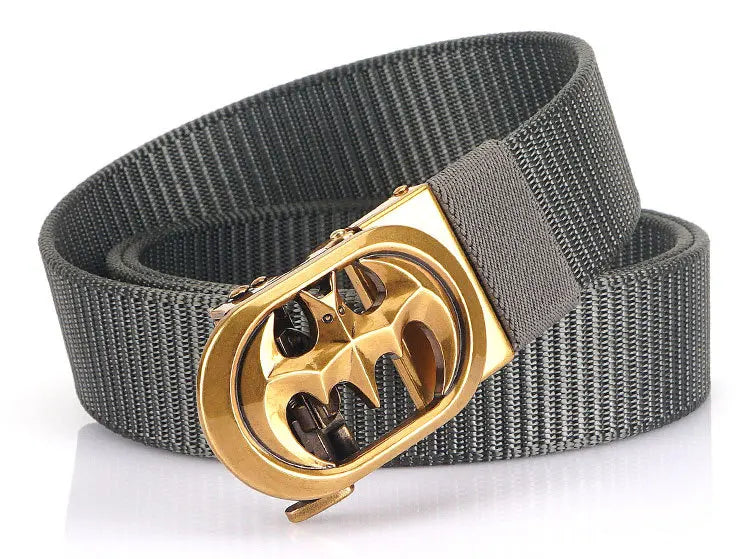 Premium Men's Nylon Belt - Luxury Automatic Buckle Canvas Strap