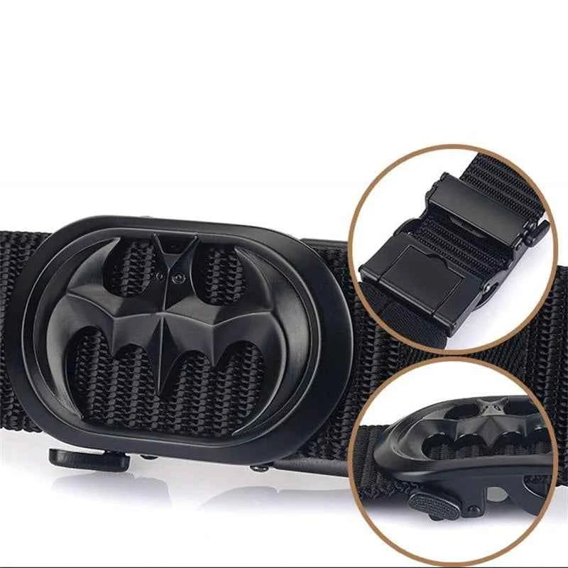 Luxury Nylon Tactical Belt with Automatic Buckle