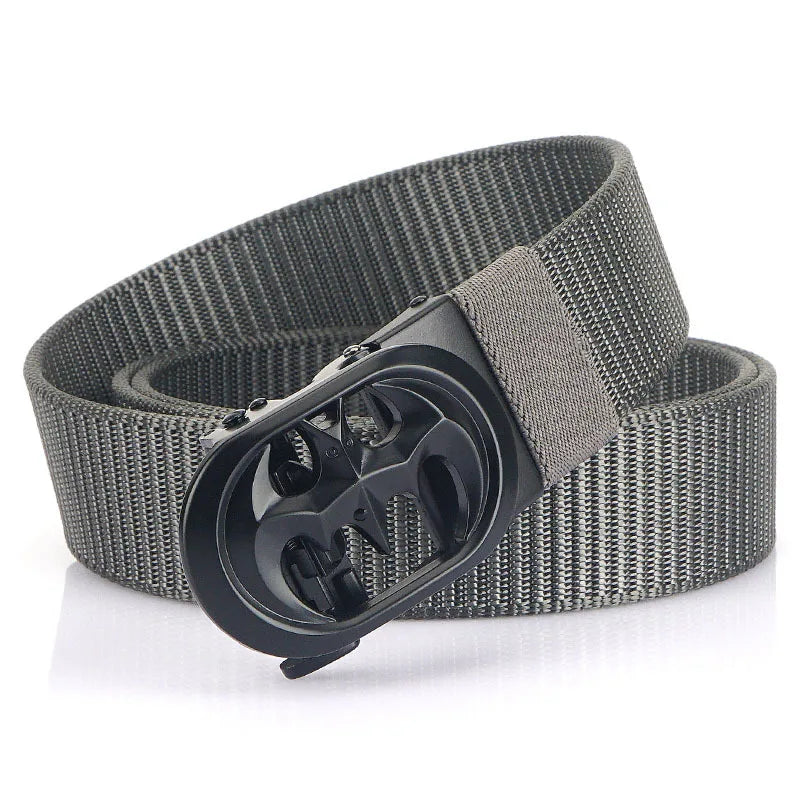 Premium Men's Nylon Belt - Luxury Automatic Buckle Canvas Strap