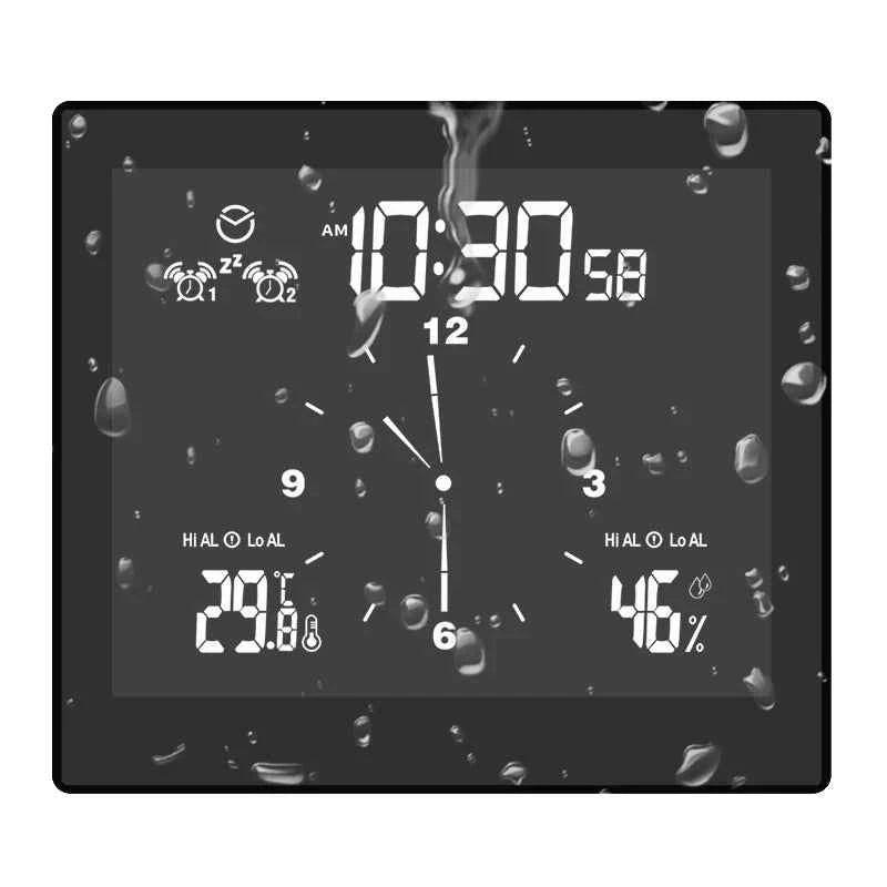 Waterproof Digital Clock with Timer - IP65 LED Display for Any Environment - Tulique