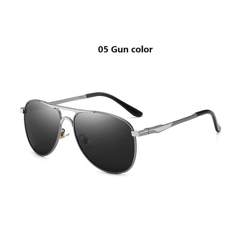 Luxury Pilot Sunglasses - UV Protection Metal Frame