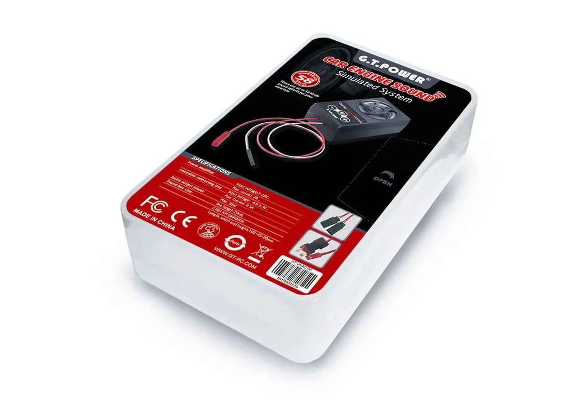 Advanced RC Engine Sound System - 58 Built-in Audio Effects