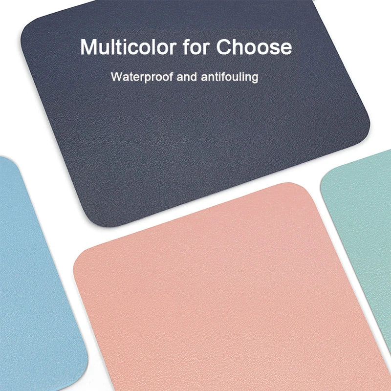 Premium Large Gaming Mouse Pad - Waterproof PU Leather Desk Mat