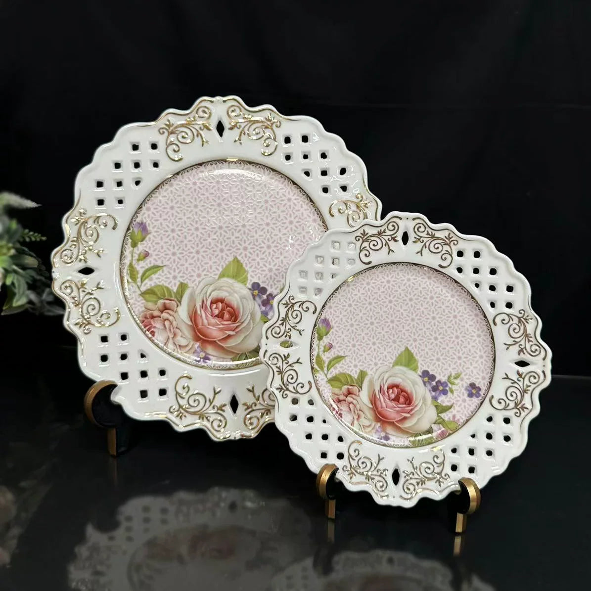Elegant Palace Style Tea Set - Premium Porcelain Collection