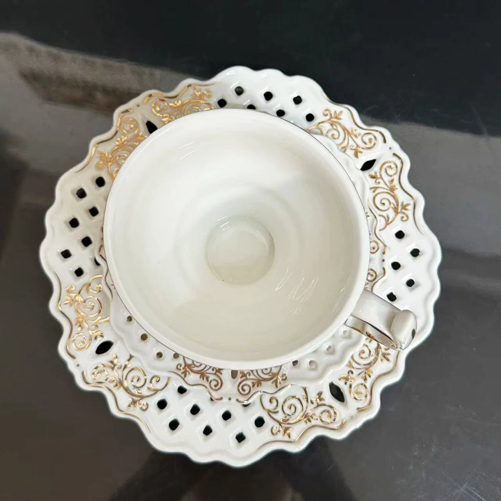 Elegant Palace Style Tea Set - Premium Porcelain Collection
