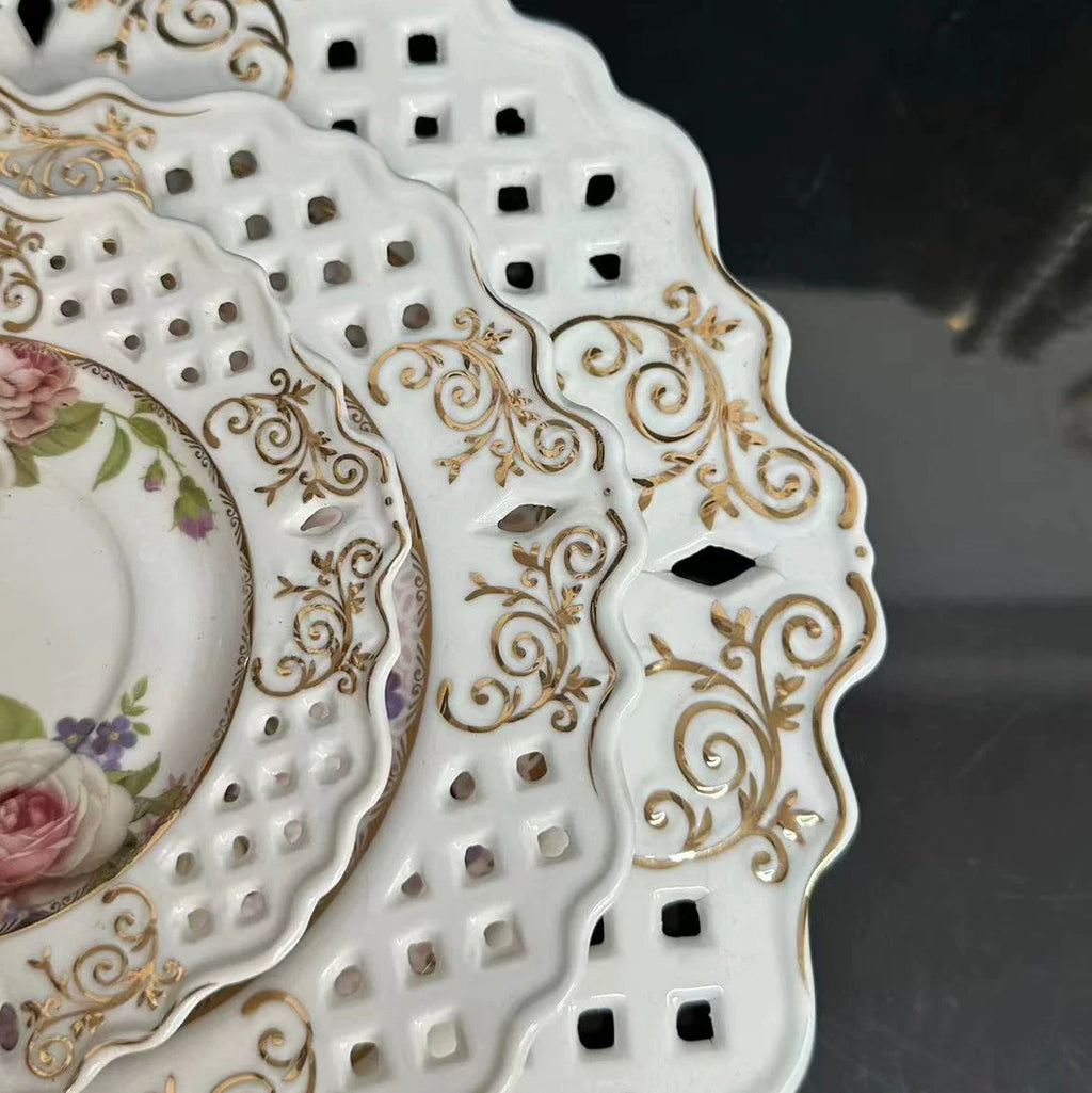 Elegant Palace Style Tea Set - Premium Porcelain Collection