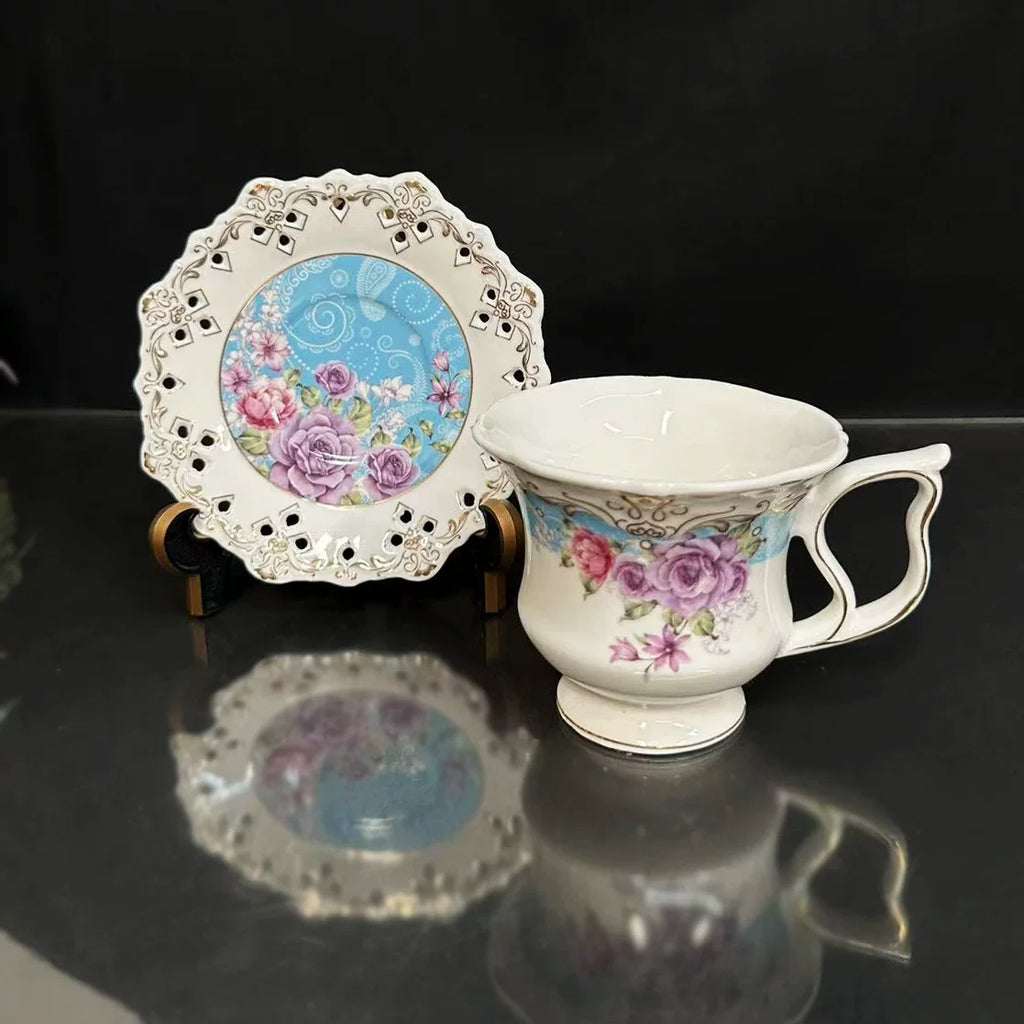 Elegant Palace Style Tea Set - Premium Porcelain Collection