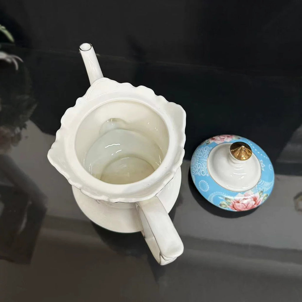 Elegant Palace Style Tea Set - Premium Porcelain Collection
