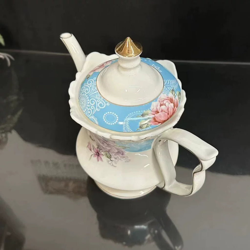 Elegant Palace Style Tea Set - Premium Porcelain Collection
