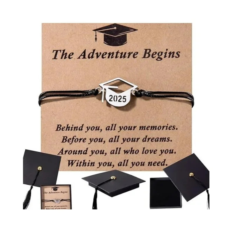Premium Graduation Gift Set - Doctoral Cap Box & Compass