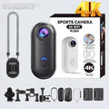 Professional Mini Action Camera - 4K HD Lightweight POV Recorder