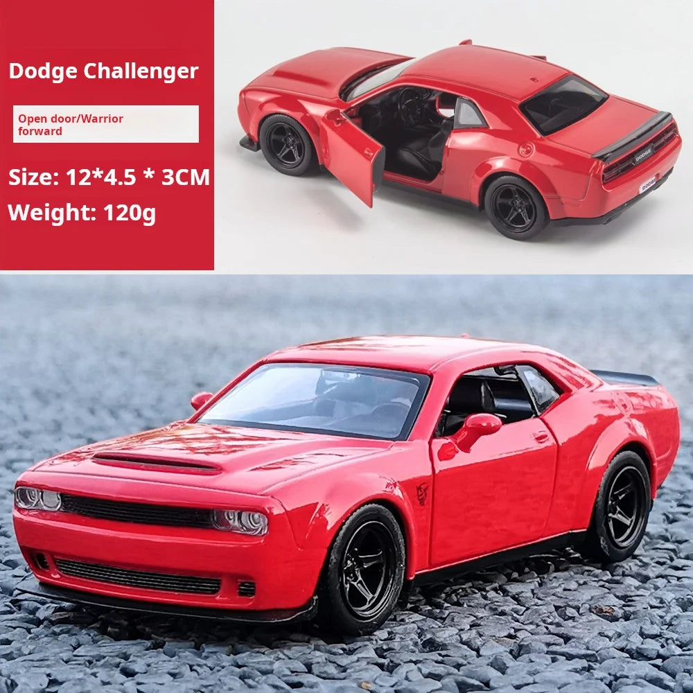 Premium 1970 Dodge Charger Alloy Model - Pull Back Sports Car