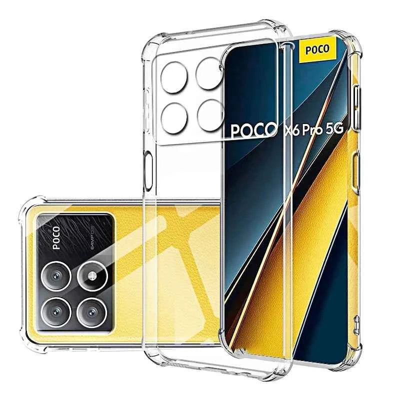 clear phone case - shockproof slim transparent tpu silicone back cover