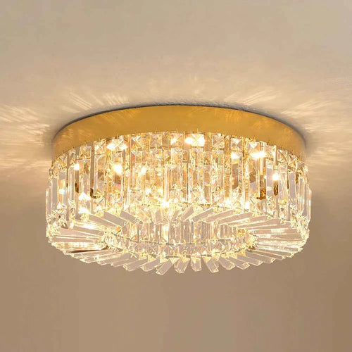 Elegant Modern Crystal Chandelier - LED Ceiling Light