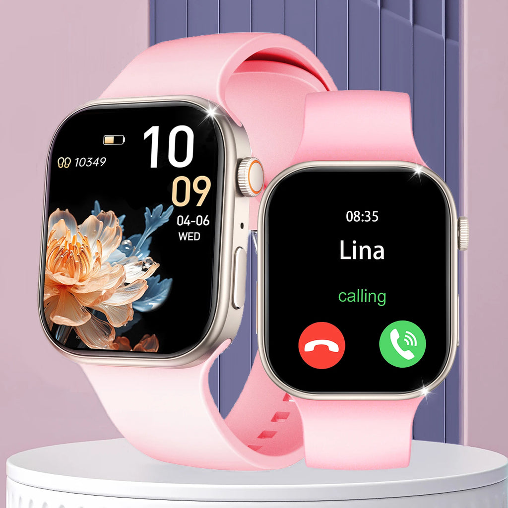 Smart Watch with 2.02-Inch HD Display - Premium Fitness Tracker