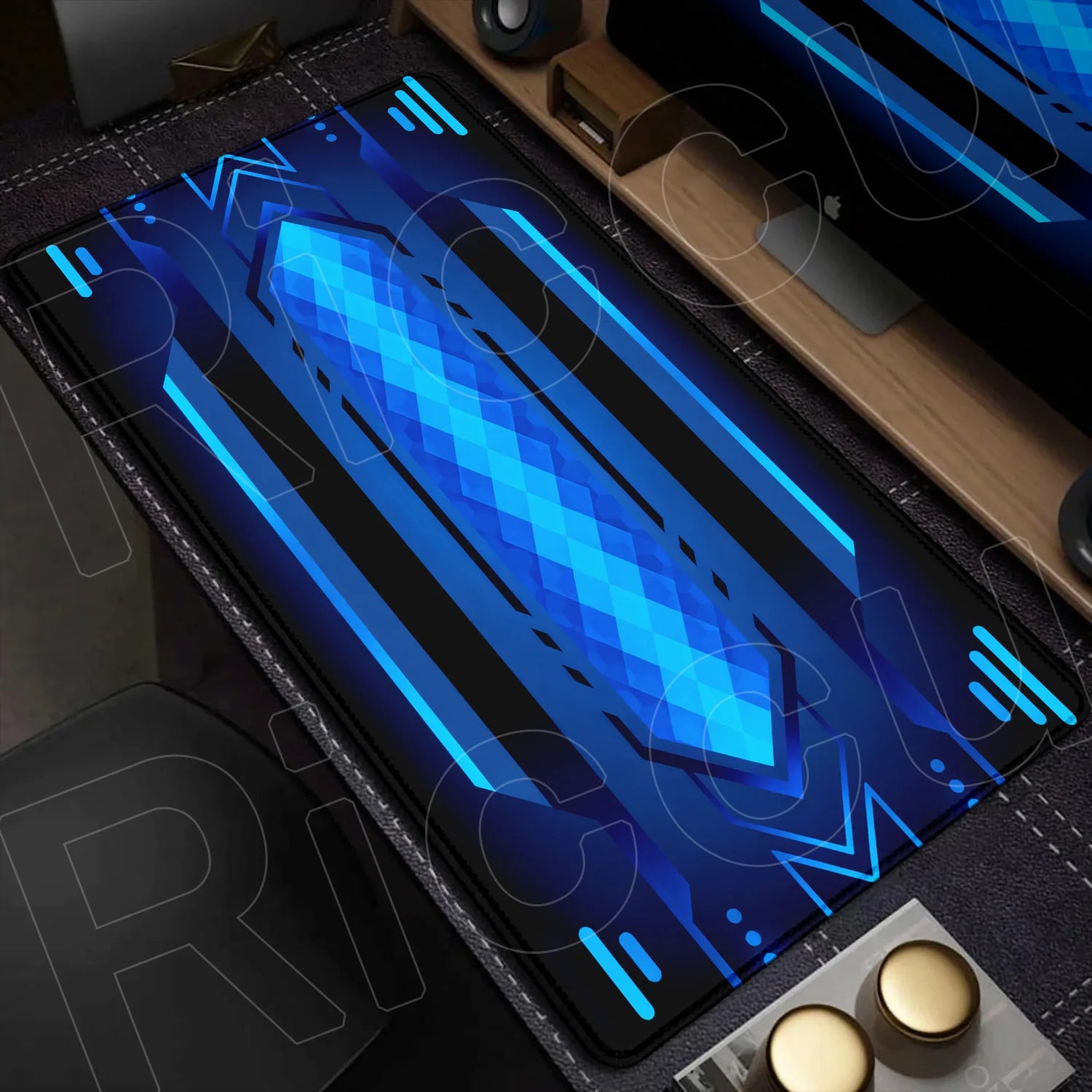 Premium HD Sci-Fi Gaming Mouse Pad - Large Desk Mat