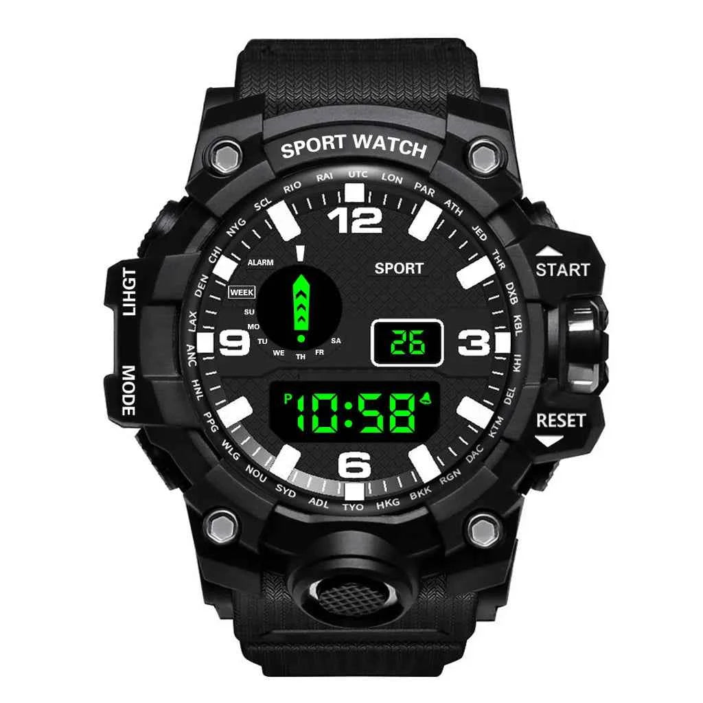 Premium Men's Sports Watch - Waterproof Digital Fitness Tracker