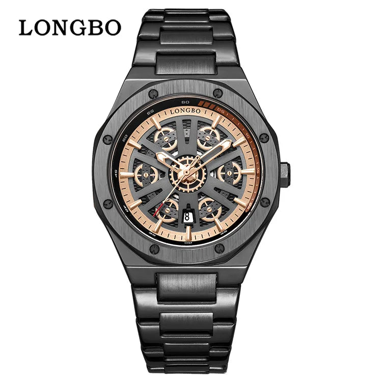 Premium Men's Sports Quartz Watch - Waterproof & Durable